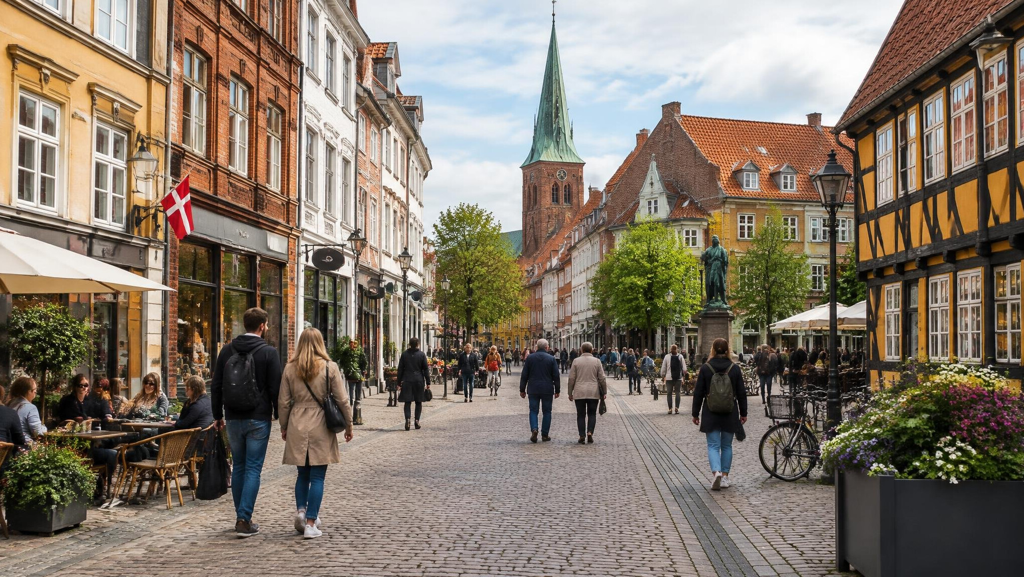 odense city center streets