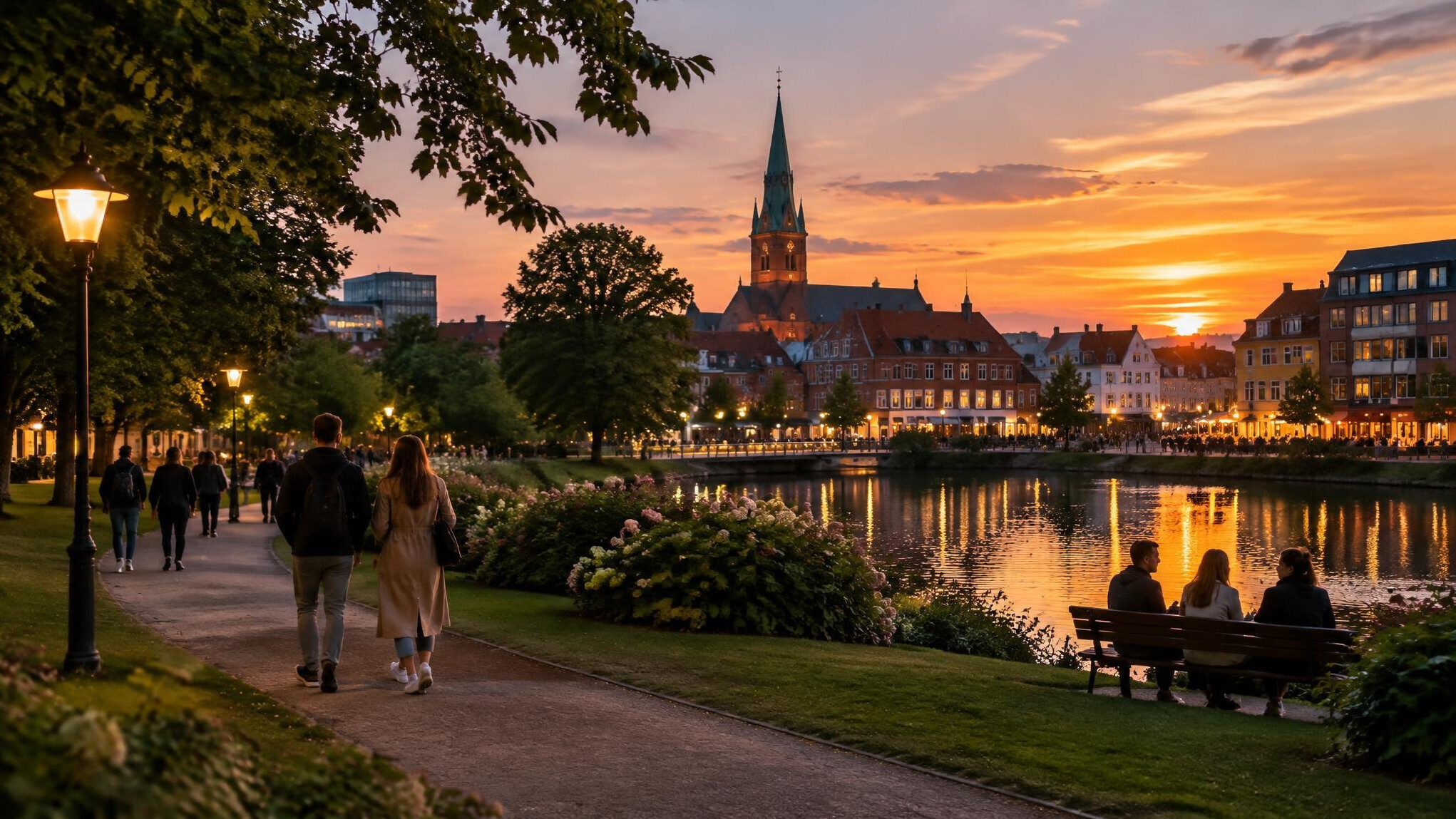 odense evening lights
