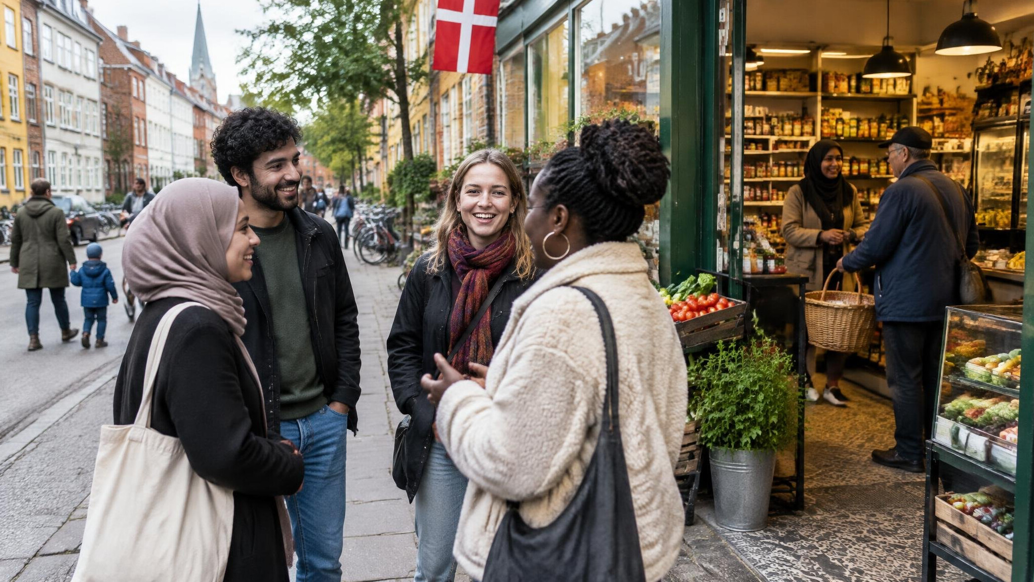 diverse neighborhood denmark