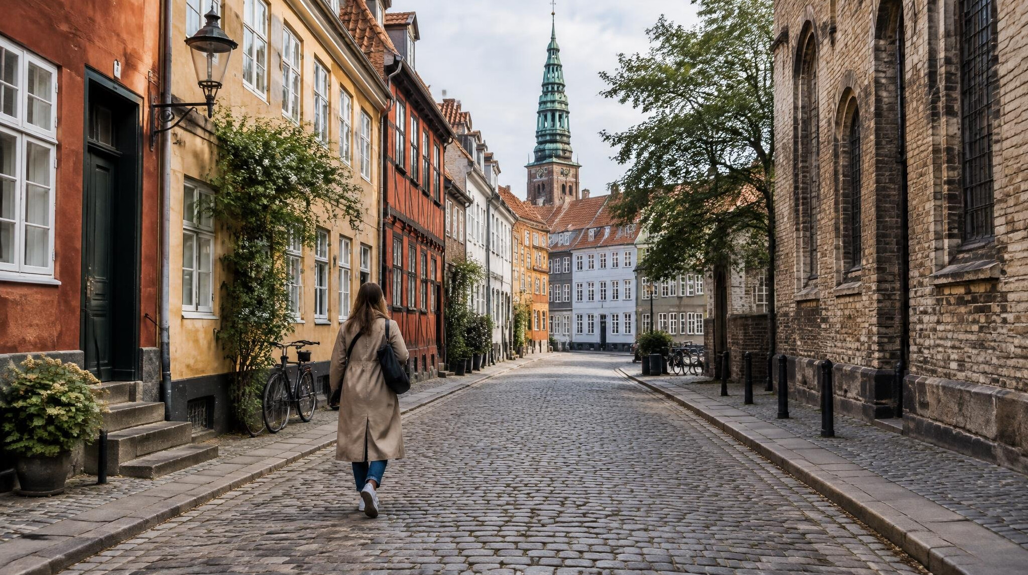 historic danish street